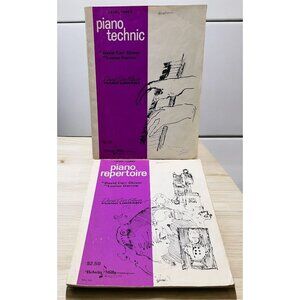 David Carr Glover Piano Library Technic and Repertoire Level 3 Vtg Sheet Music